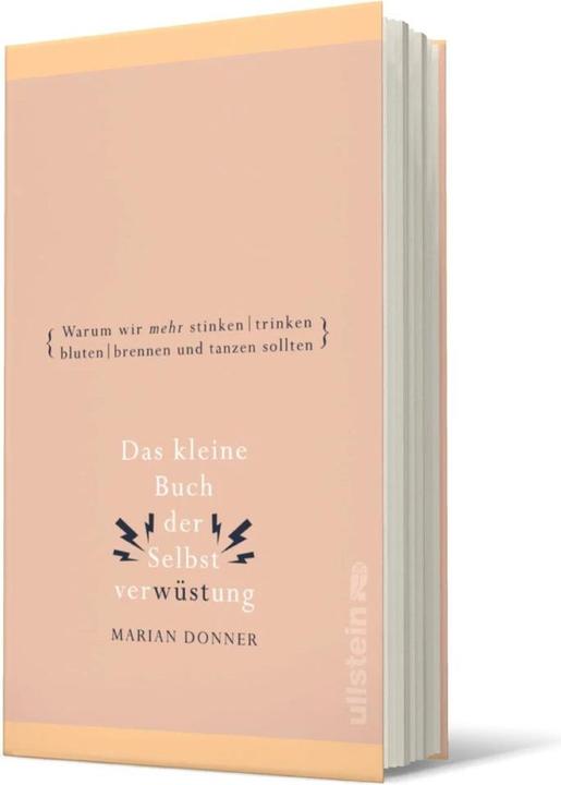 Produktbild Das kleine Buch der Selbstverwüstung (Deutsch, Marian Donner, 2020)