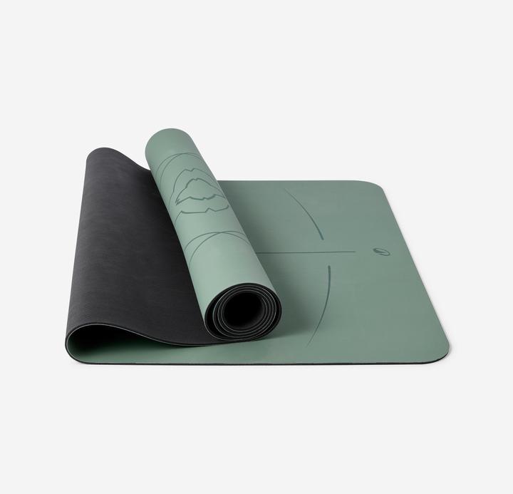 Produktbild Kimjaly Yogamatte extrem rutschfest 185 cm × 65 cm × 4 mm - dunkelgrün (4 mm)