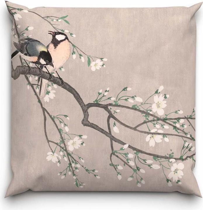 Produktbild Lotus Bettwaren Bettwäsche Bambus Birds spring (Kopfkissenbezug, 65 x 65 cm)