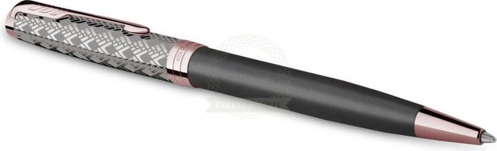 Produktbild Parker Kugelschreiber Sonnet Prem. Metal & Grey P.G.C. sw M (Grau, Roségold, Metallisch, 1 x)