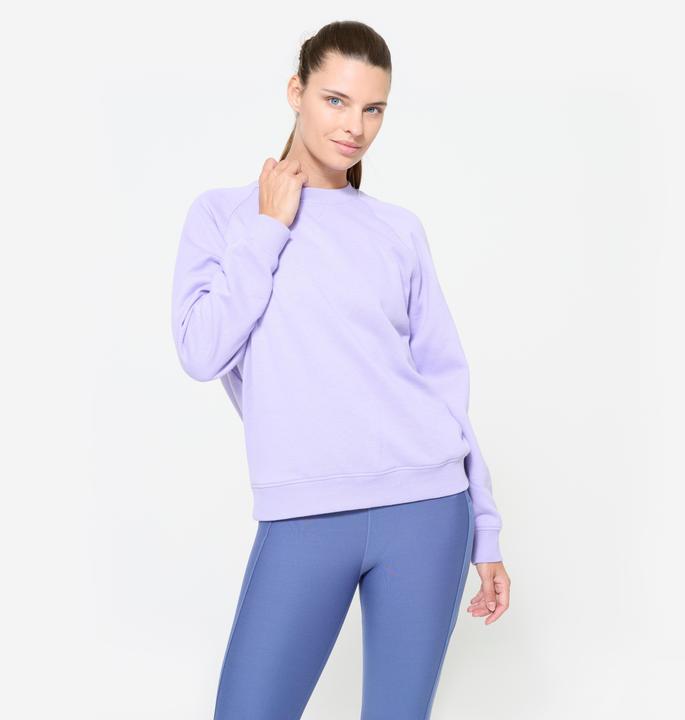 Produktbild Domyos Sweatshirt Damen Baumwollgewebe - lavendel (S)