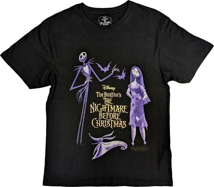 Produktbild Dick Smith Erwachsene Jack und Sally Charaktere Baumwolle verschönert TShirt (XL)