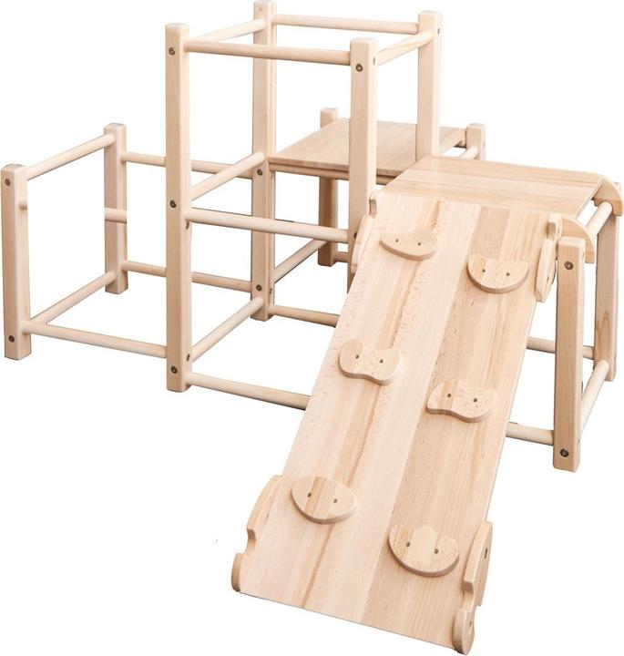 Actual product image Woodandhearts Scandinavian Climbing Set