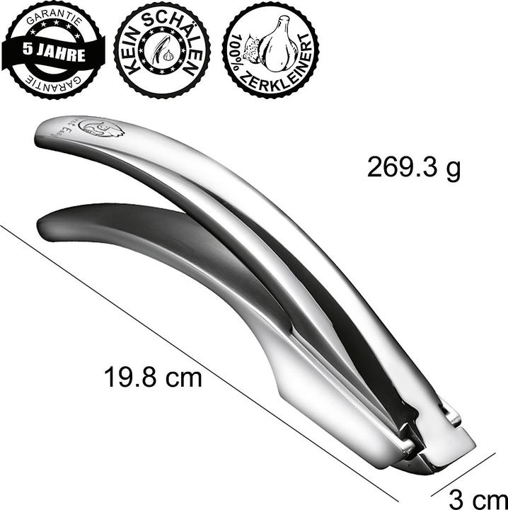 Actual product image Gourmet Easy Garlic press