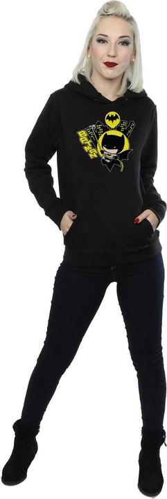 Immagine prodotto Chibi Batman Swinging Felpa con Cappuccio Donna (XXL)