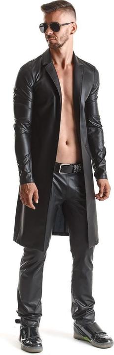 Actual product image Regnes Fetish Planet Herren Wetlook Mantel "RMSergio001" (XL)