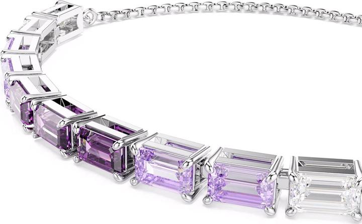 Produktbild Swarovski Matrix Armband Baguette Schliff Violett (24 cm, Swarovski Metall)