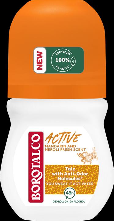 Borotalco Deo Roll-on Active Tangerine & Neroli 50 ml (Roll-on, 50 ml)