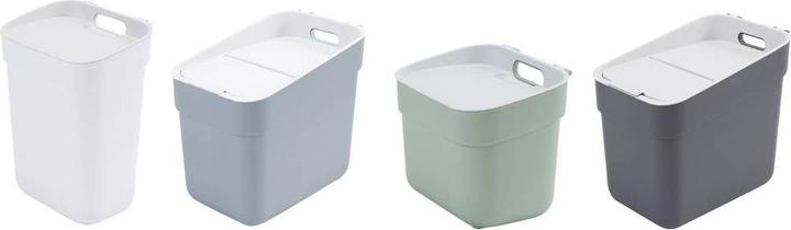 Immagine prodotto Curver Pronto per la raccolta 254717 Sistema di separazione dei rifiuti in plastica Bianco, grigio scuro, G (60 l)