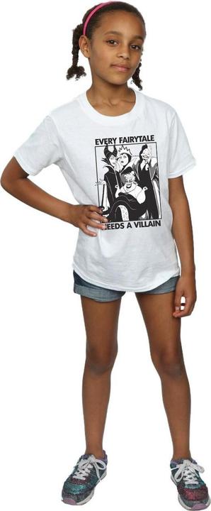 Produktbild Disney Every Fairy Tale Needs A Villain TShirt Mädchen (140, 146)