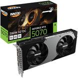 Actual product image Inno3D GeForce RTX 5070 Twin X2 OC (12 GB)