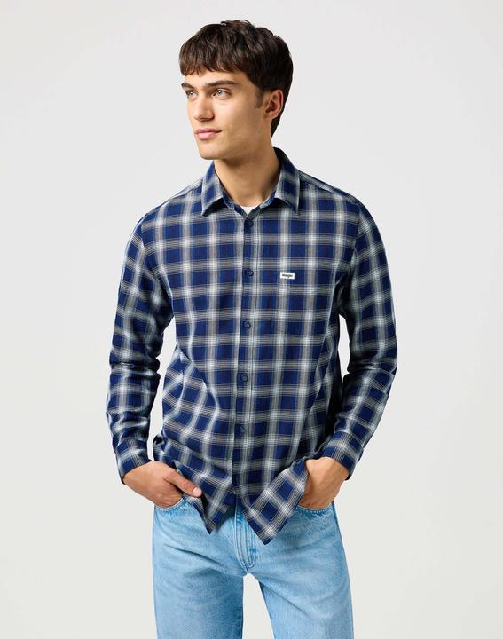Image du produit Wrangler Langarmhemd 1 Pkt Shirt (S)
