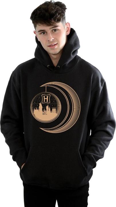 Actual product image Mens Hogwarts Moon Hoodie (XXL)
