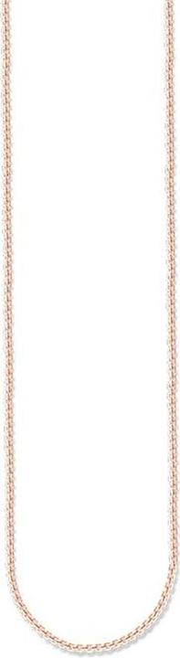 Actual product image Thomas Sabo Venezia chain 925 (925 sterling silver, 750 rose gold plating, 80 cm)