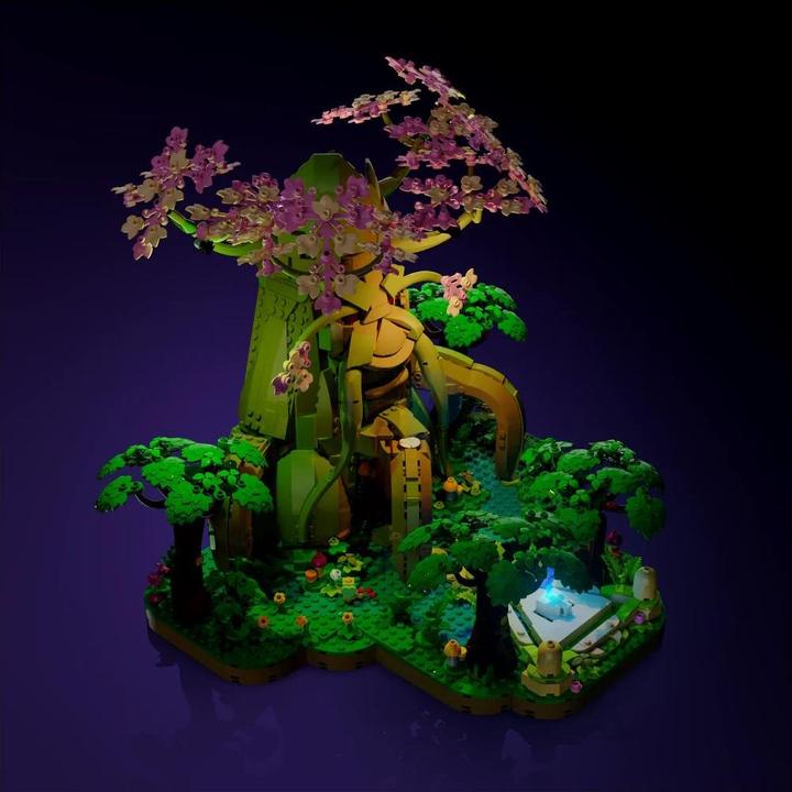 Immagine prodotto Light my bricks Set di luci LED LMB 2.0 per LEGO 77092 The Legend of Zelda - Albero Deku 2-in-1