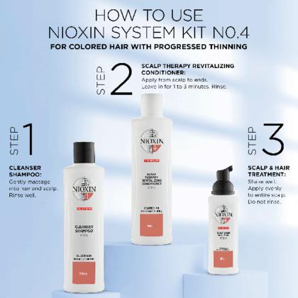 Actual product image Nioxin System 4 (100 ml)