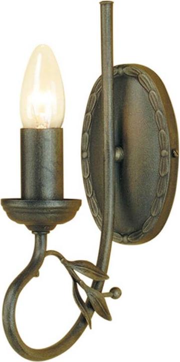 Productafbeelding Elstead Lighting Olivia wandlamp E14 zwart, goud, Made in UK (E14)