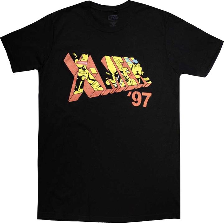 Actual product image X-Man Unisex Adult '97 Logo T-Shirt (M)