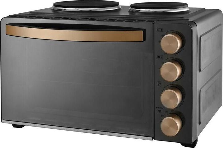 Kalorik TKG MK 1003 Minibackofen Antihaftbeschichtung, mit Grillspiess 28l (EU-Stecker)