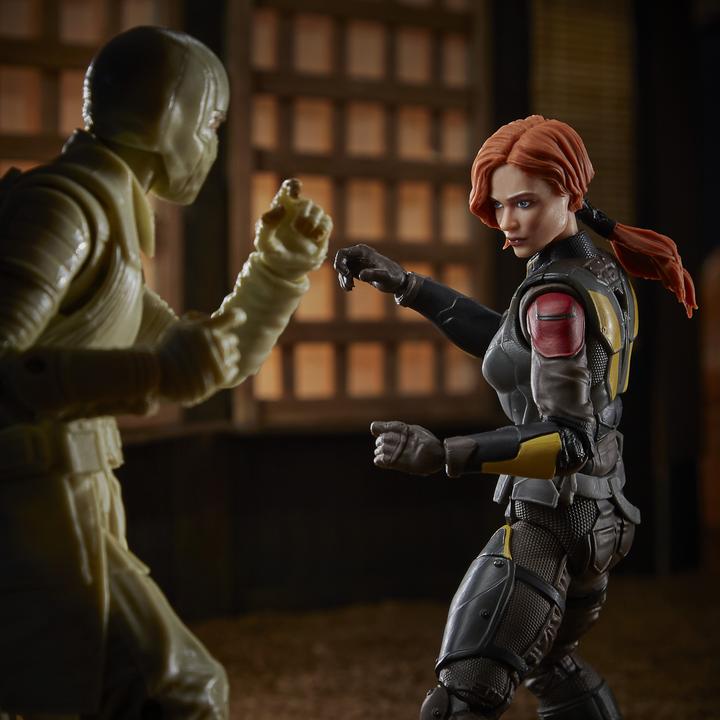 Produktbild Hasbro G.I. Joe Classified Series Snake Eyes: G.I. Joe Origins Scarlett Action-Figur 20 Spielzeug zum Samme