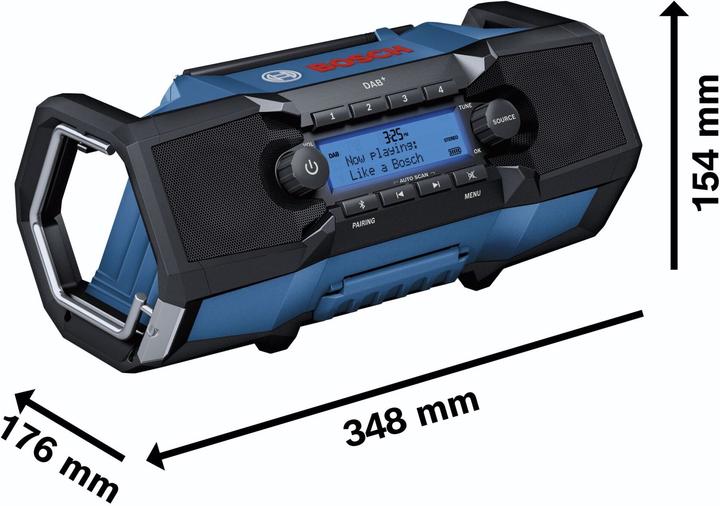 Actual product image Bosch Professional GPB 18V-2 SC Professional (VHF, DAB+, Bluetooth)