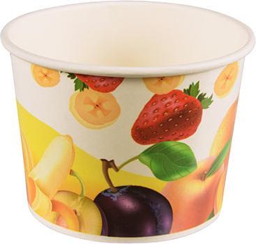 Image du produit Starpak 50 COUPES À GLACE EN CARTON RONDES 100ML 7,5X4,9CM (1 x)