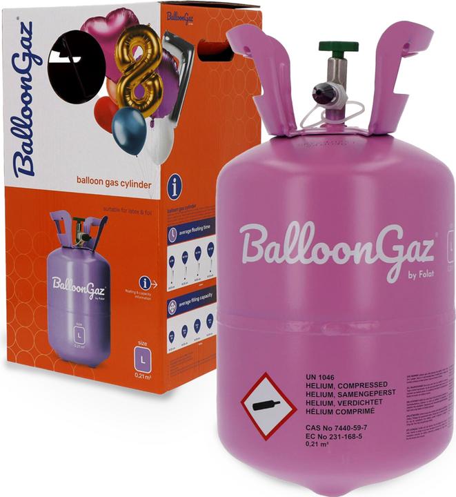 Image du produit Folat Bouteille d'hélium à usage unique pour 12 - 30 ballons"
