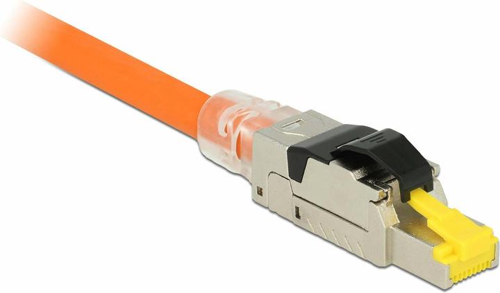 Produktbild Delock Feldkonfektionierbarer RJ45 Stecker (S/FTP, CAT8.1, 0.06 m)