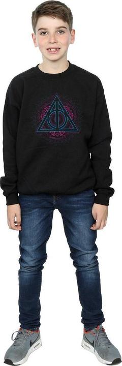 Produktbild Neon Deathly Hallows Sweatshirt Jungen (140, 146)