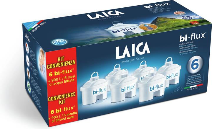 Laica F6M Wasserfilter-Zubehör Ersatz-Wasserfilter 6 Stück. (6 x)