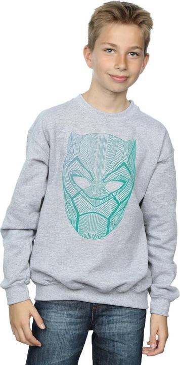 Image du produit - Sweat BLACK PANTHER TRIBAL MASK - Garçon (140, 146)