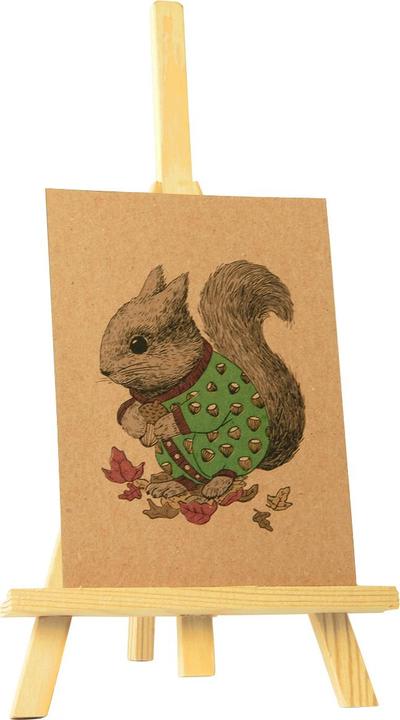 Produktbild Natura Punto Staffelei aus Holz für den Tisch, aus Holz, 14 x 25 cm