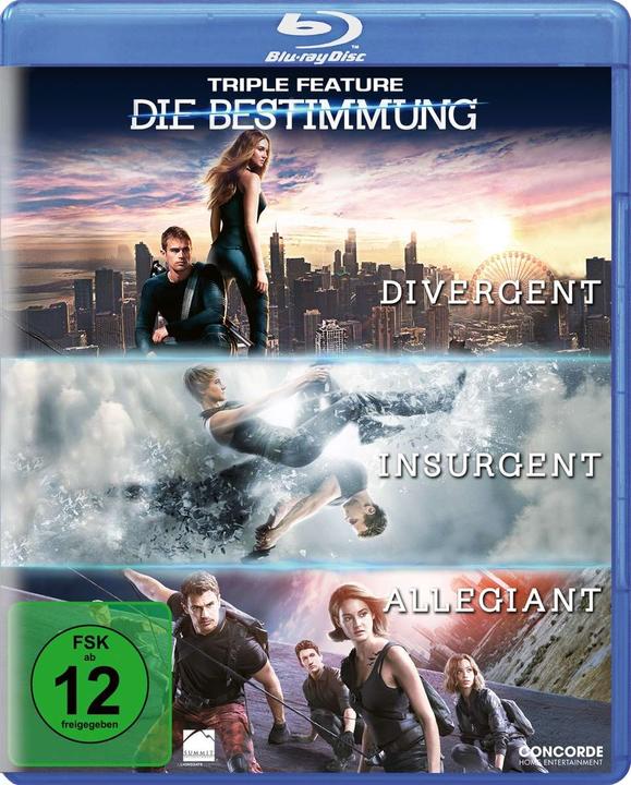 Die Bestimmung - Triple Feature (Blu-ray, 2017, Deutsch)