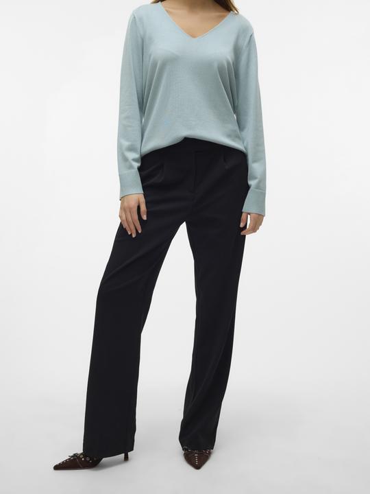 Actual product image Vero Moda VMZAMIRA HW STRAIGHT PLEAT PANT GA EXC Trousers (34)