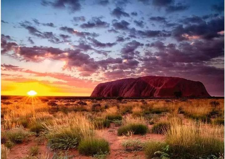 Image du produit Ravensburger Puzzle 1000 p - Ayers Rock en Australie (Puzzle Highlights) (1000 pièces)