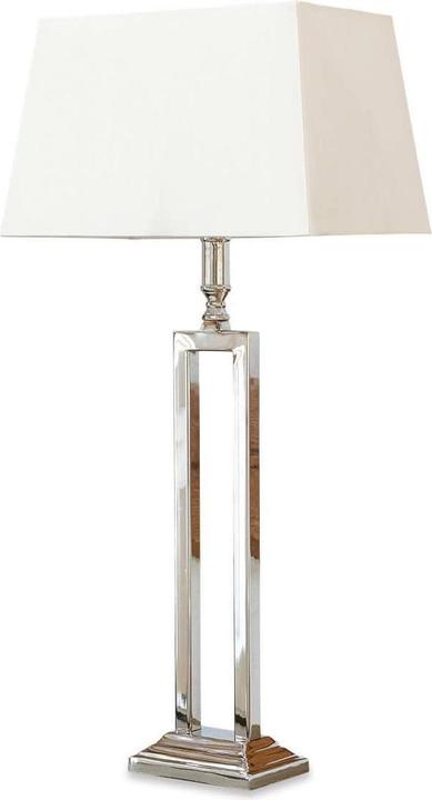 Produktbild Loberon Tischlampe Kinshaa creme/silber (E27)