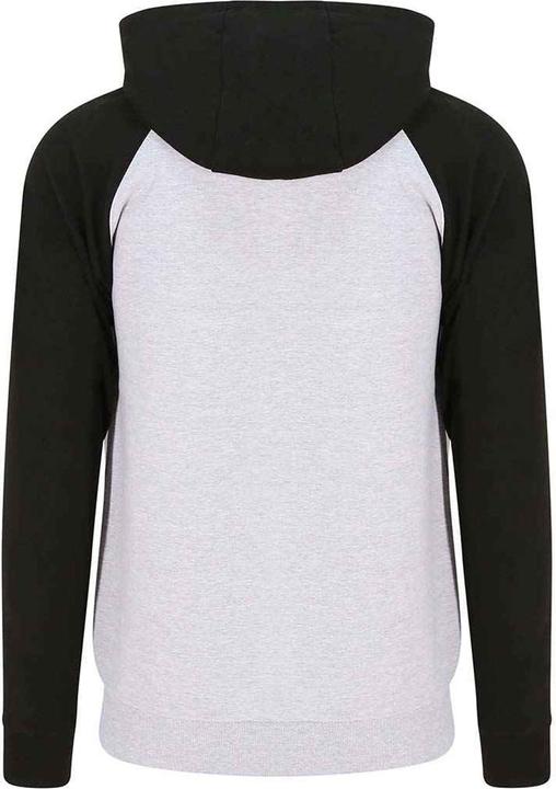Actual product image Awdis Womens/Ladies Full Zip Baseball Hoodie (XXL)