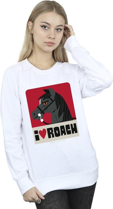 Actual product image Netflix Womens/Ladies The Witcher I Heart Roach Sweatshirt (M)