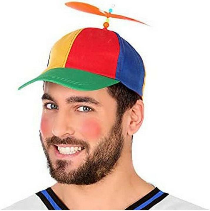 BigBuy Hat coloured propellers