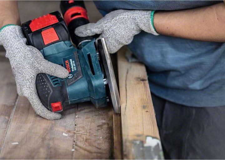 Actual product image Bosch Professional Zubehör Accessories 2608901640 Sandpaper for multi-sander grit 40 (L x (G40)