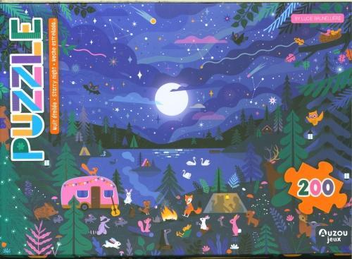 Actual product image Puzzle / La nuit étoilée (200 pieces)
