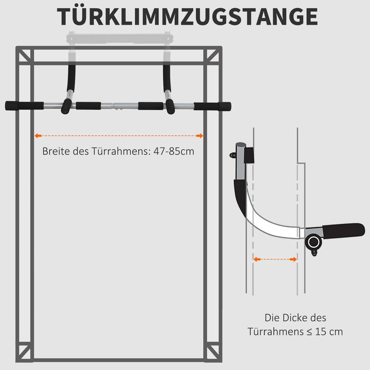 Produktbild Homcom Klimmzugstange für den Türrahmen