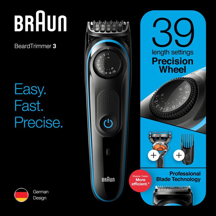 Actual product image Braun BT3240 Barttrimmer Nass & Trocken