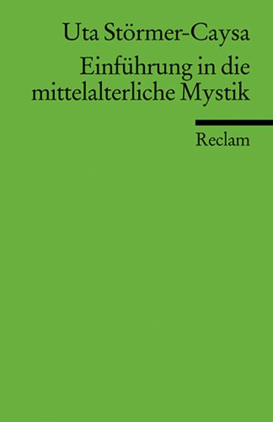 Image du produit Einführung in die mittelalterliche Mystik (Allemand, Uta Störmer-Caysa, 2004)