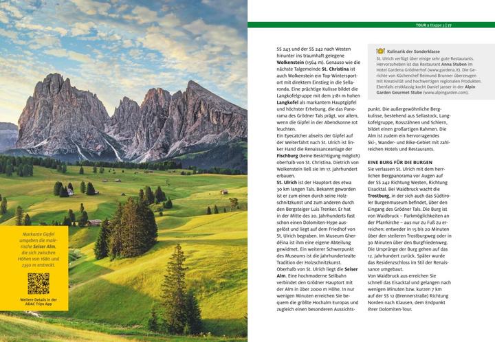 Produktbild Roadtrips - Südtirol (Deutsch, Manuela Blisse, Uwe Lehmann, 2023)