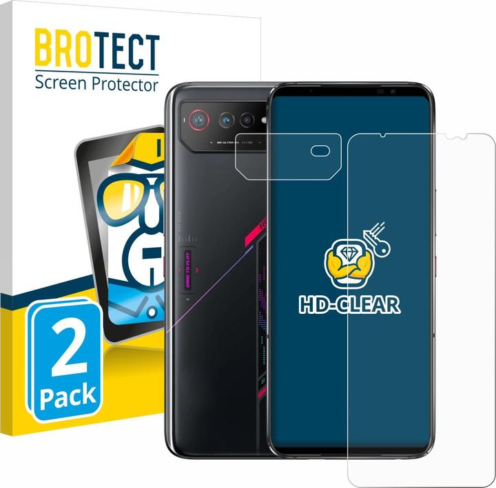 Image du produit BROTECT Protection Clair (2 pièce(s), Asus ROG Phone 6)