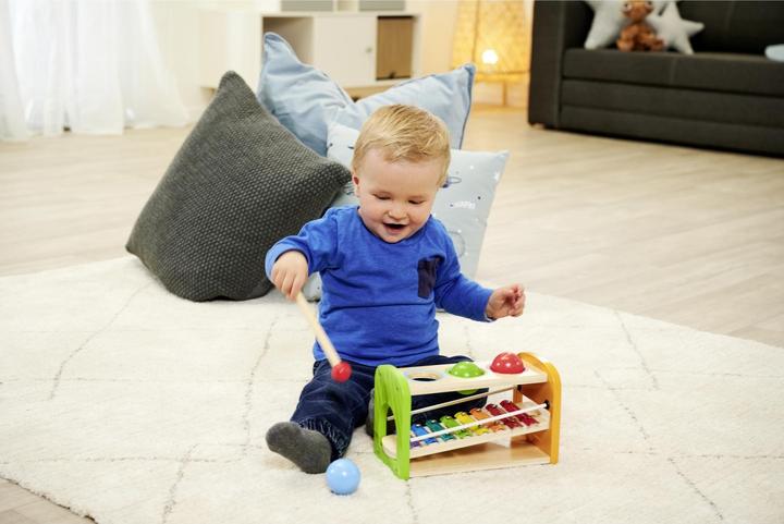 Actual product image Eichhorn Xylophone knocking bench (German)