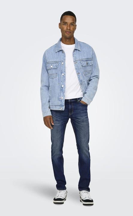 Produktbild Only & Sons ONSLOOM Niedrige Taille Slim Fit Jeans Slim Fit Jeans (W32/L34)