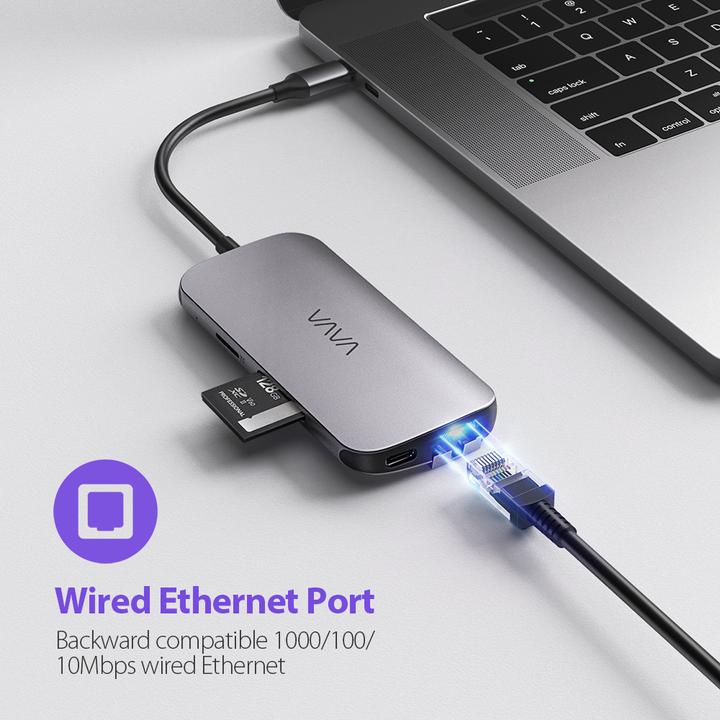 Actual product image Vava VA-UC006 (USB-C, 3 Ports)