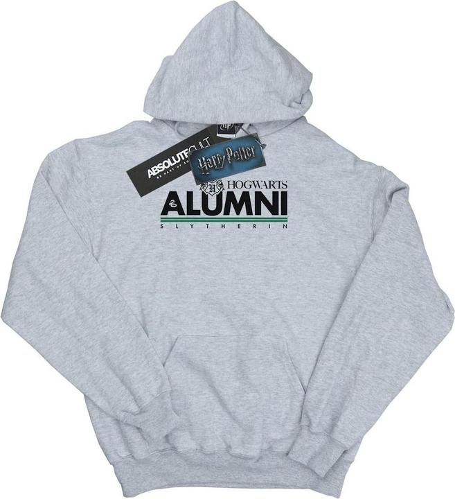 Actual product image Womens/Ladies Hogwarts Alumni Slytherin Hoodie (XXL)
